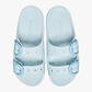 Crocs Saturday Enamel Buckle Sandal - כפכפי קרוקס לנשים בצבע קרח מאודה