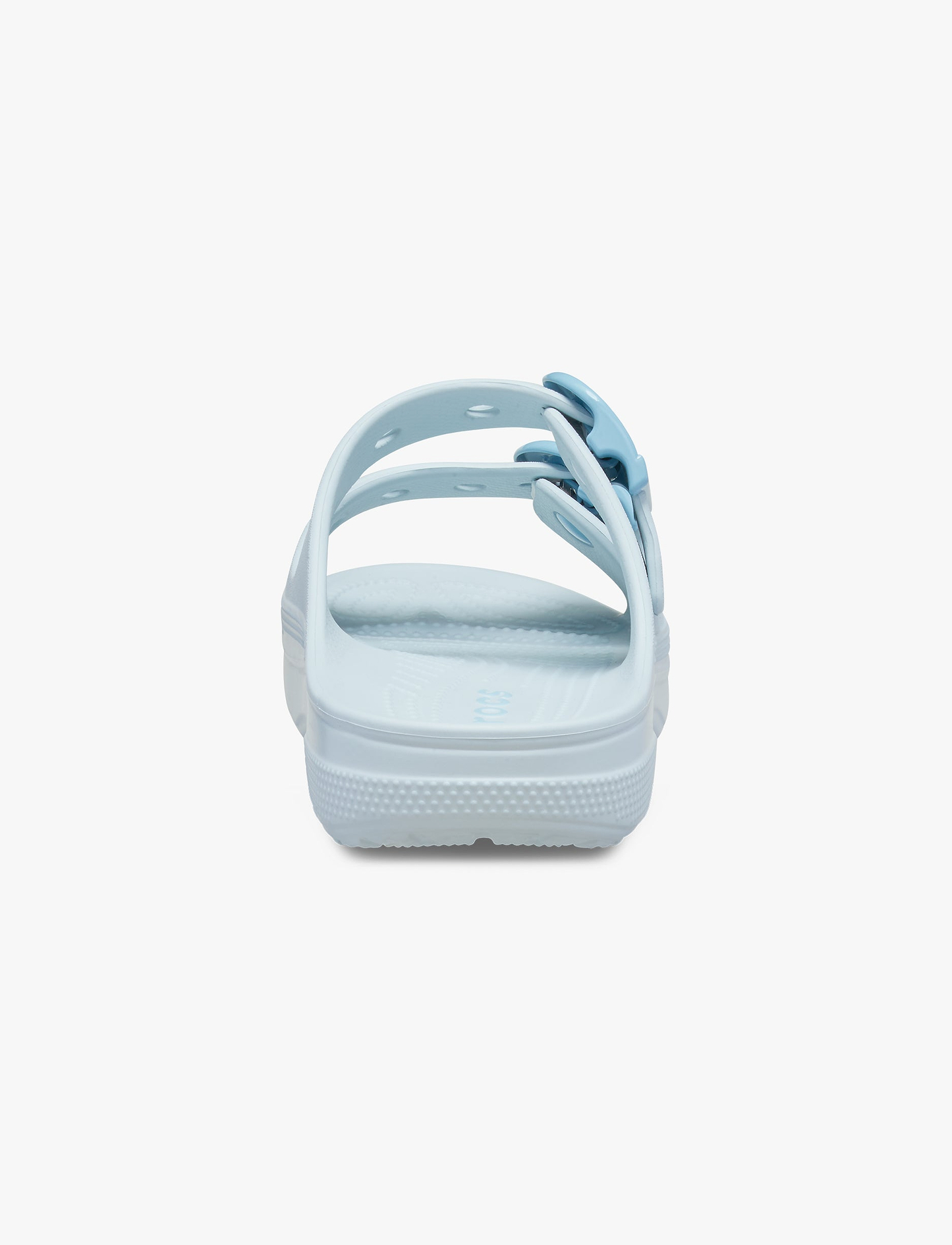 Crocs Saturday Enamel Buckle Sandal - כפכפי קרוקס לנשים בצבע קרח מאודה