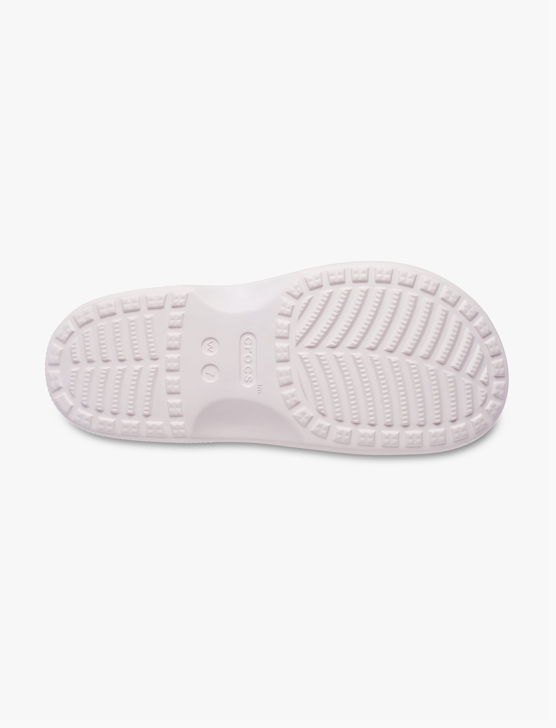 Crocs Saturday Enamel Buckle Sandal - כפכפי קרוקס לנשים בצבע ורוד קרחוני
