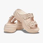 Crocs Saturday Platform Sandal - סנדלי פלטפורמה קרוקס לנשים בצבע קוורץ
