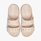 Crocs Saturday Platform Sandal - סנדלי פלטפורמה קרוקס לנשים בצבע קוורץ