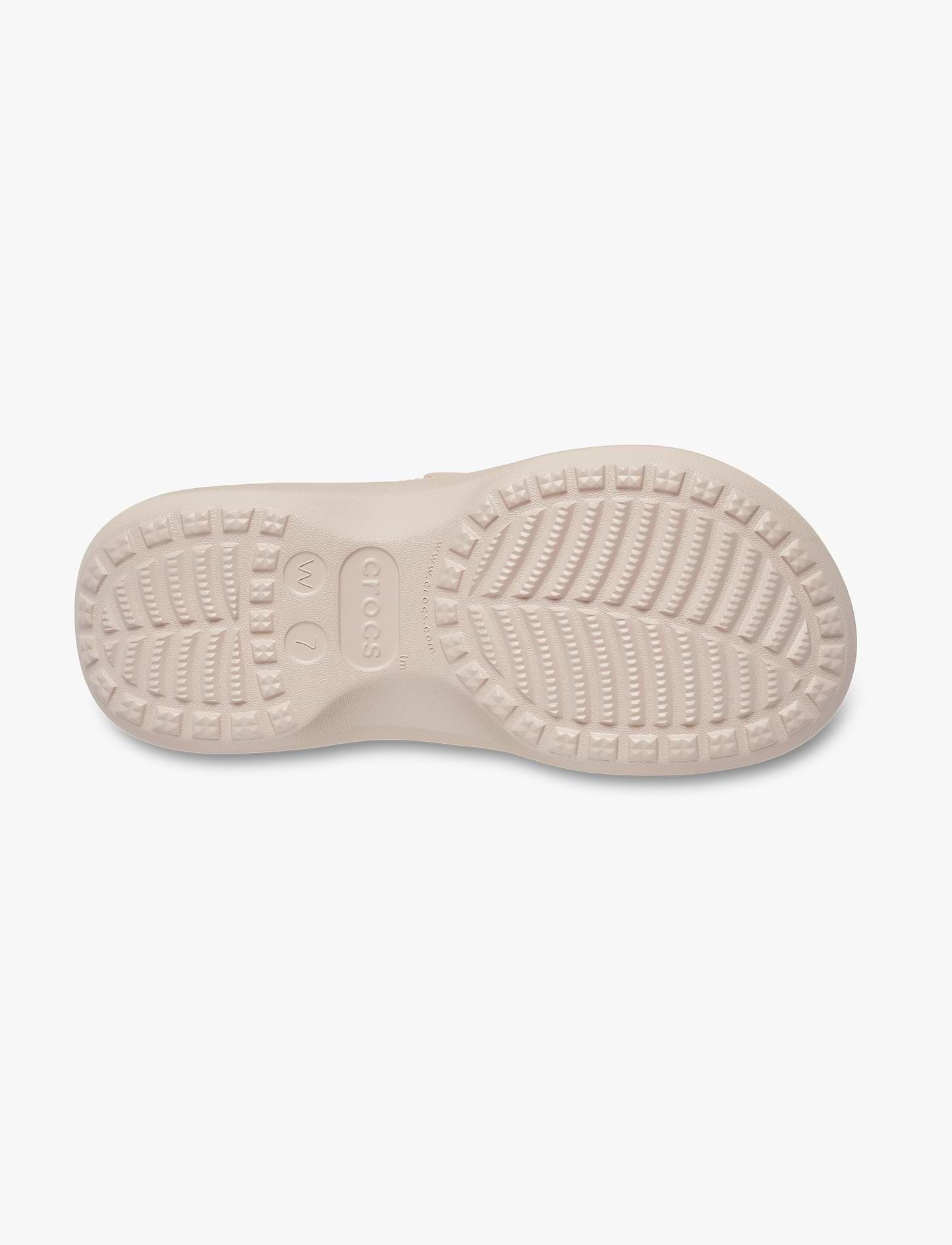 Crocs Saturday Platform Sandal - סנדלי פלטפורמה קרוקס לנשים בצבע קוורץ