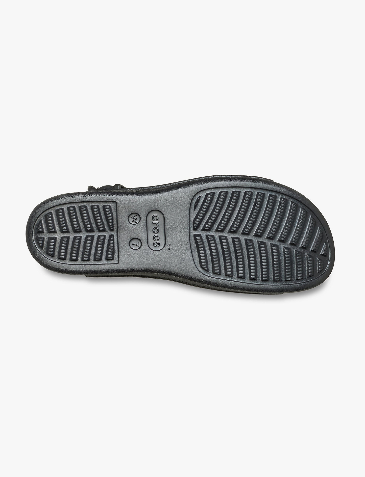 Crocs Dylan Platform Slide - סנדלי פלטפורמה קרוקס דילן בצבע שחור לנשים