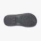 Crocs Saturday Platform Dipped Buckle Sandal - סנדלי פלטפורמה קרוקס לנשים בצבע אפור קרבון