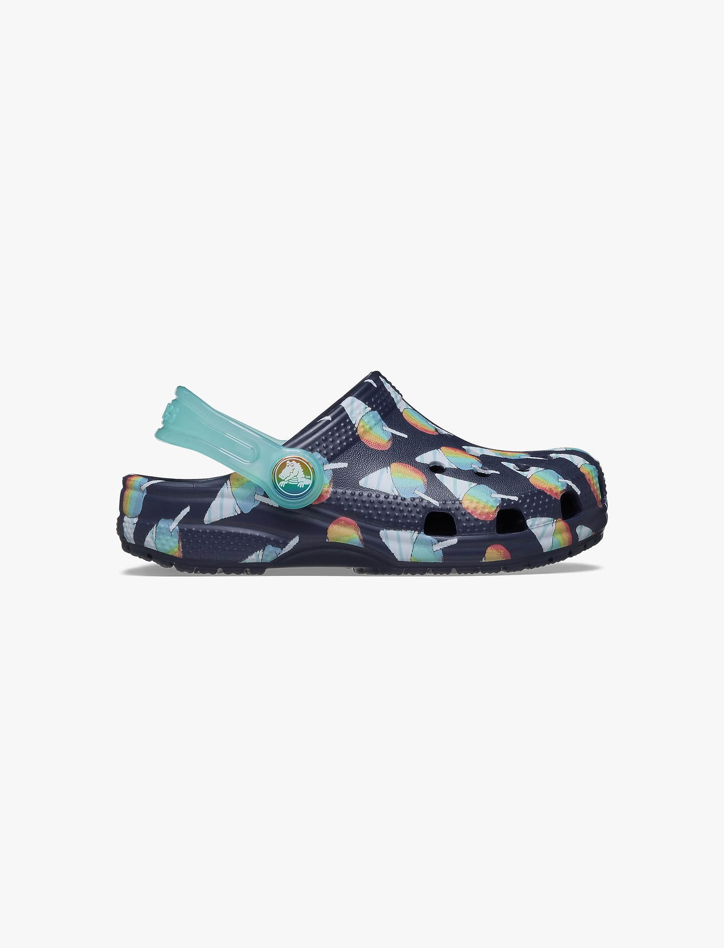 Classic Snow Cone Clog T - כפכפי קלוג קרוקס לילדים מידות קטנות בצבע נייבי