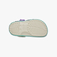 Crocs Classic Sea Sparkle Shaker Clog T -  כפכפי קלוג קרוקס לילדים בצבע קרם בעיטור צדפים מידות קטנות