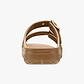 Crocs Saturday Metallic Buckle Sandal - סנדלי קרוקס לנשים בצבע חום כהה ספירה