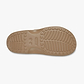 Crocs Saturday Metallic Buckle Sandal - סנדלי קרוקס לנשים בצבע חום כהה ספירה