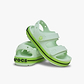 Crocs Crocband Cruiser Neon Band Sandal K - סנדלי קרוקס קרוקבנד לילדים בצבע ירוק תפוח אייס