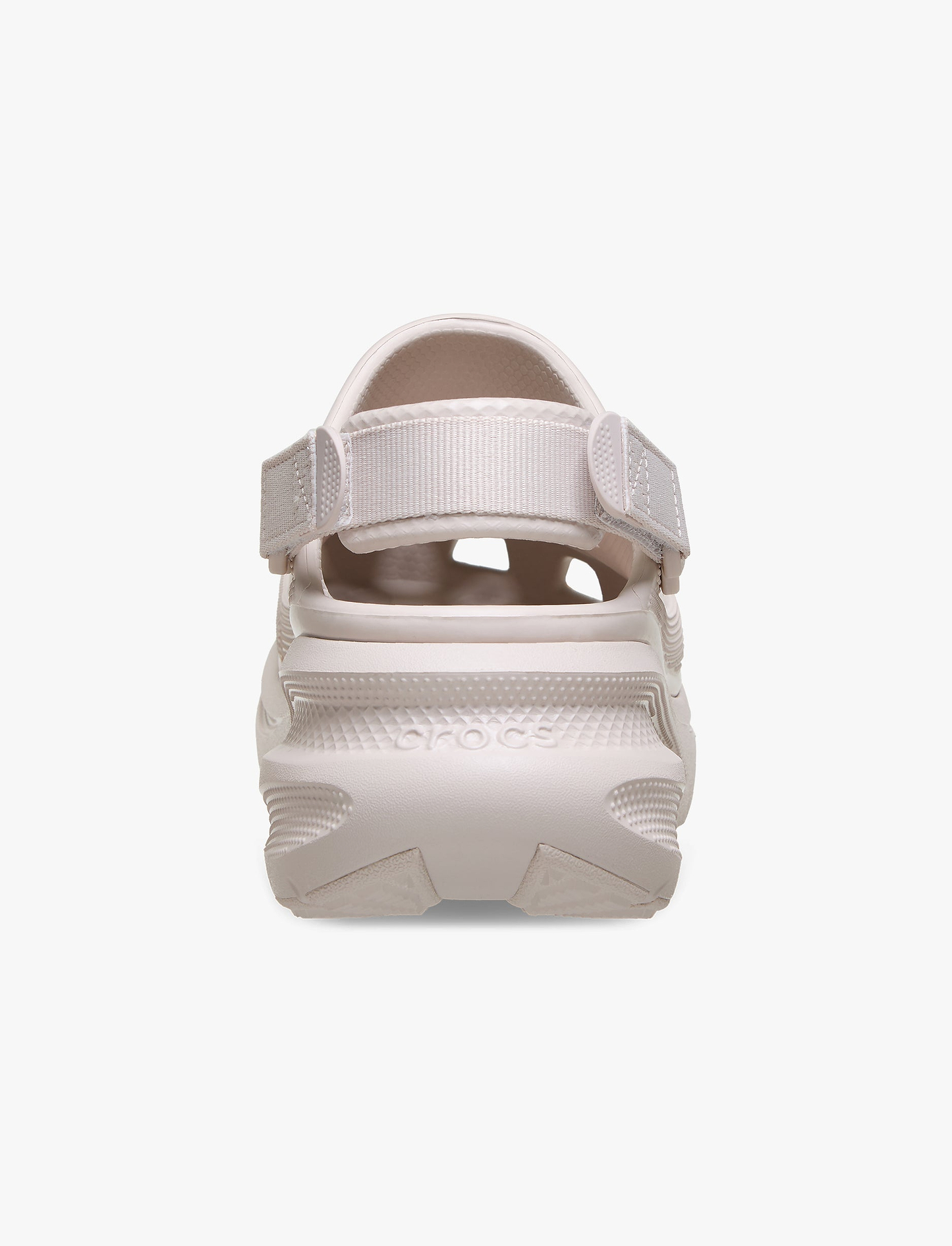 Crocs New Crush Clog - כפכפי פלטפרומה קלוג לנשים בצבע קרם קקאו