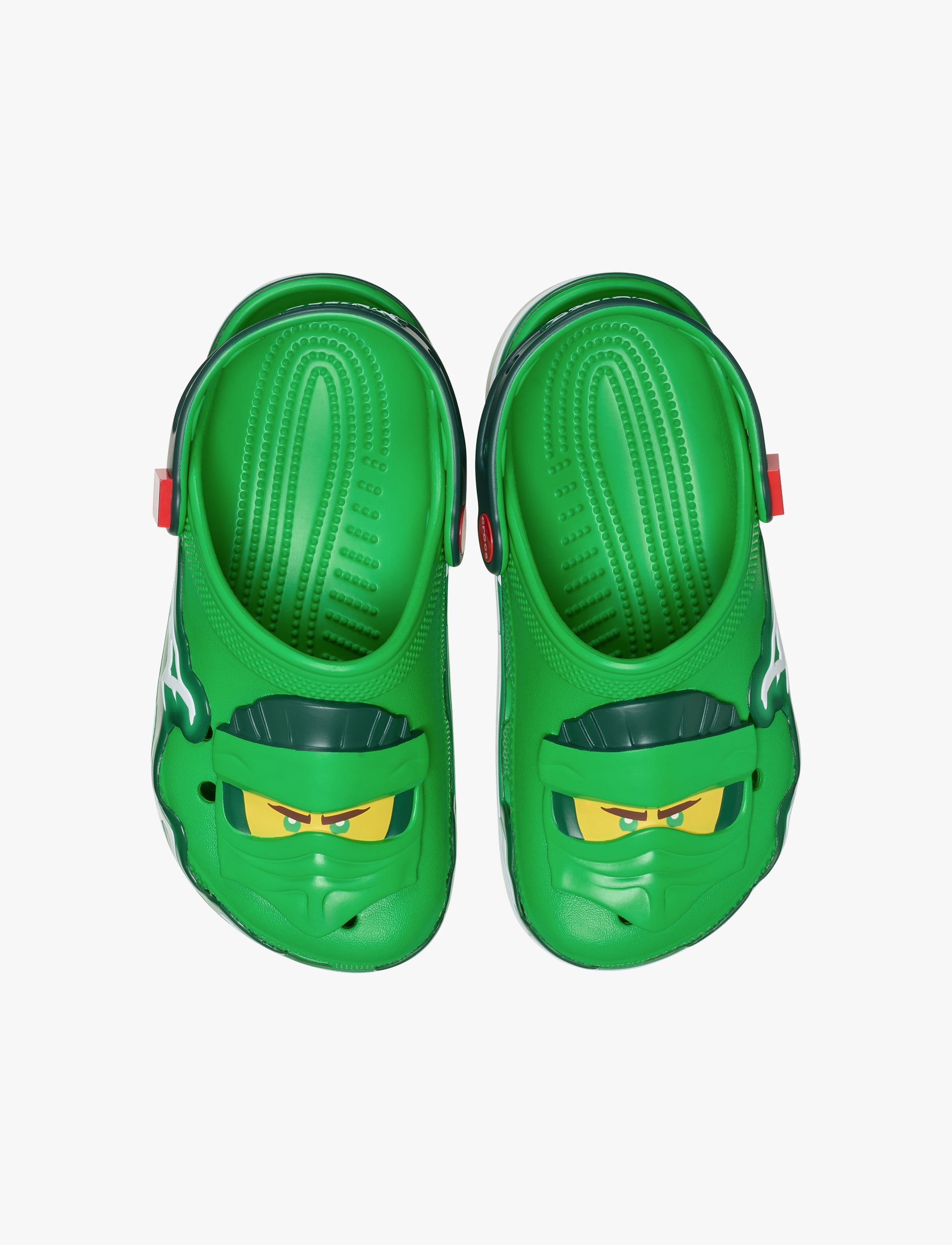 Crocs Kids Lego Ninjago Classic Clog - כפכפי קרוקס לגו נינג'גו לילדים בצבע ירוק