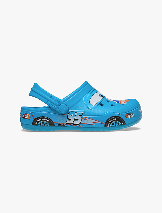 Crocs Kids Disney and Pixar's Lightning McQueen Dinoco Crocband - כפכפי קרוקס ספידי מקווין דינוקו לילדים מידות קטנות