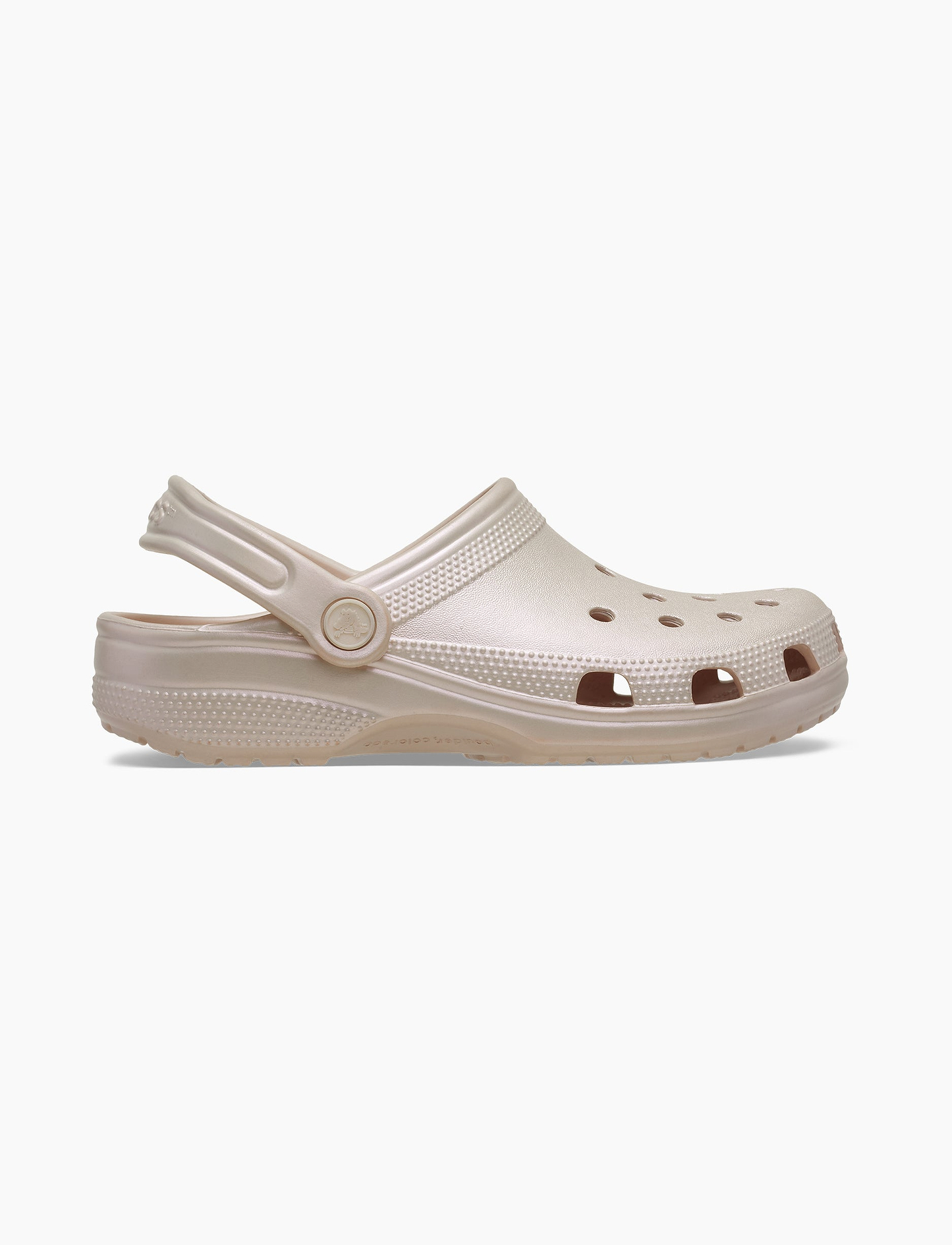 Crocs Classic Pearl Shine Clog - כפכפי קלוג קרוקס לנשים בצבע קוורץ