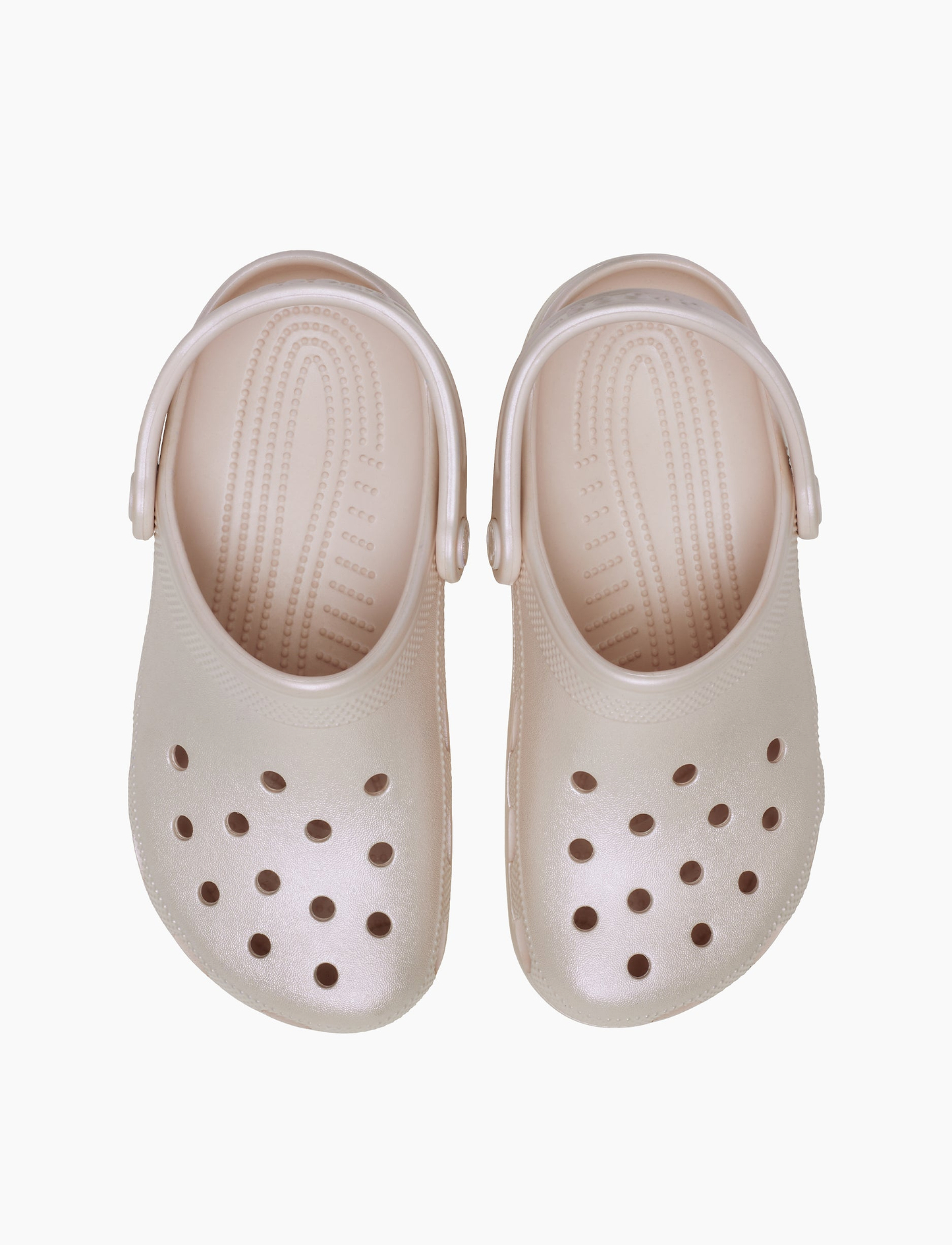 Crocs Classic Pearl Shine Clog - כפכפי קלוג קרוקס לנשים בצבע קוורץ