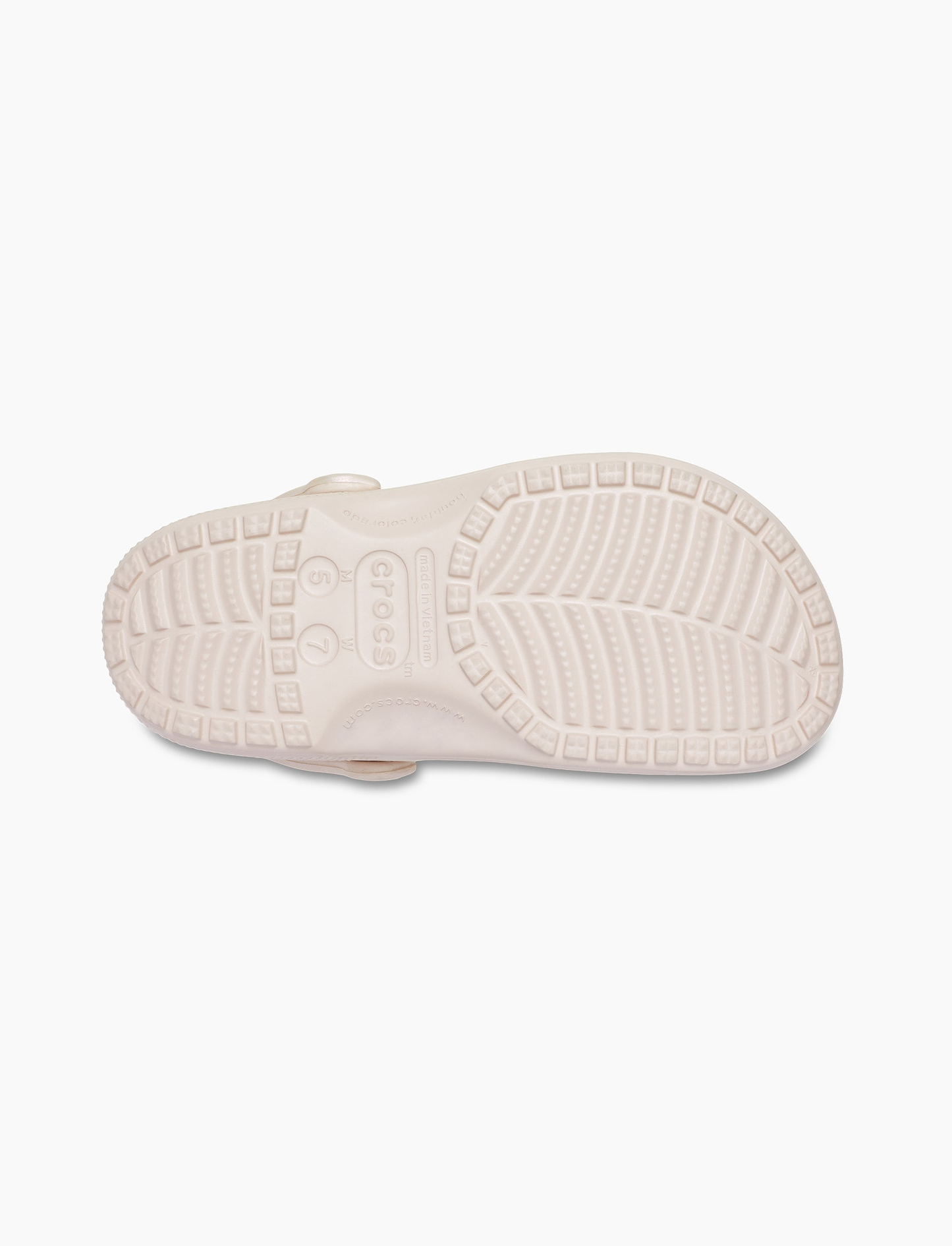 Crocs Classic Pearl Shine Clog - כפכפי קלוג קרוקס לנשים בצבע קוורץ