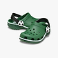 Crocs Classic Soccer Turf - כפכפי קרוקס כדורגל לילדים בצבע ירוק דשא מידות קטנות
