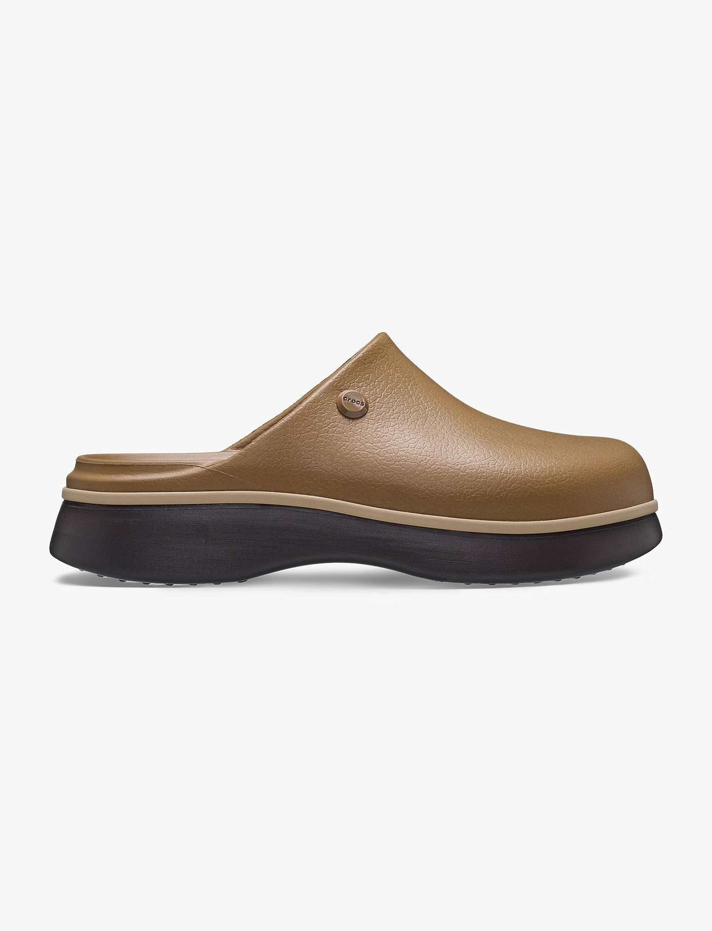 Crocs Dylan Notched Clog - כפכפי קרוקס דילן בצבע חום ספירה/מולטי