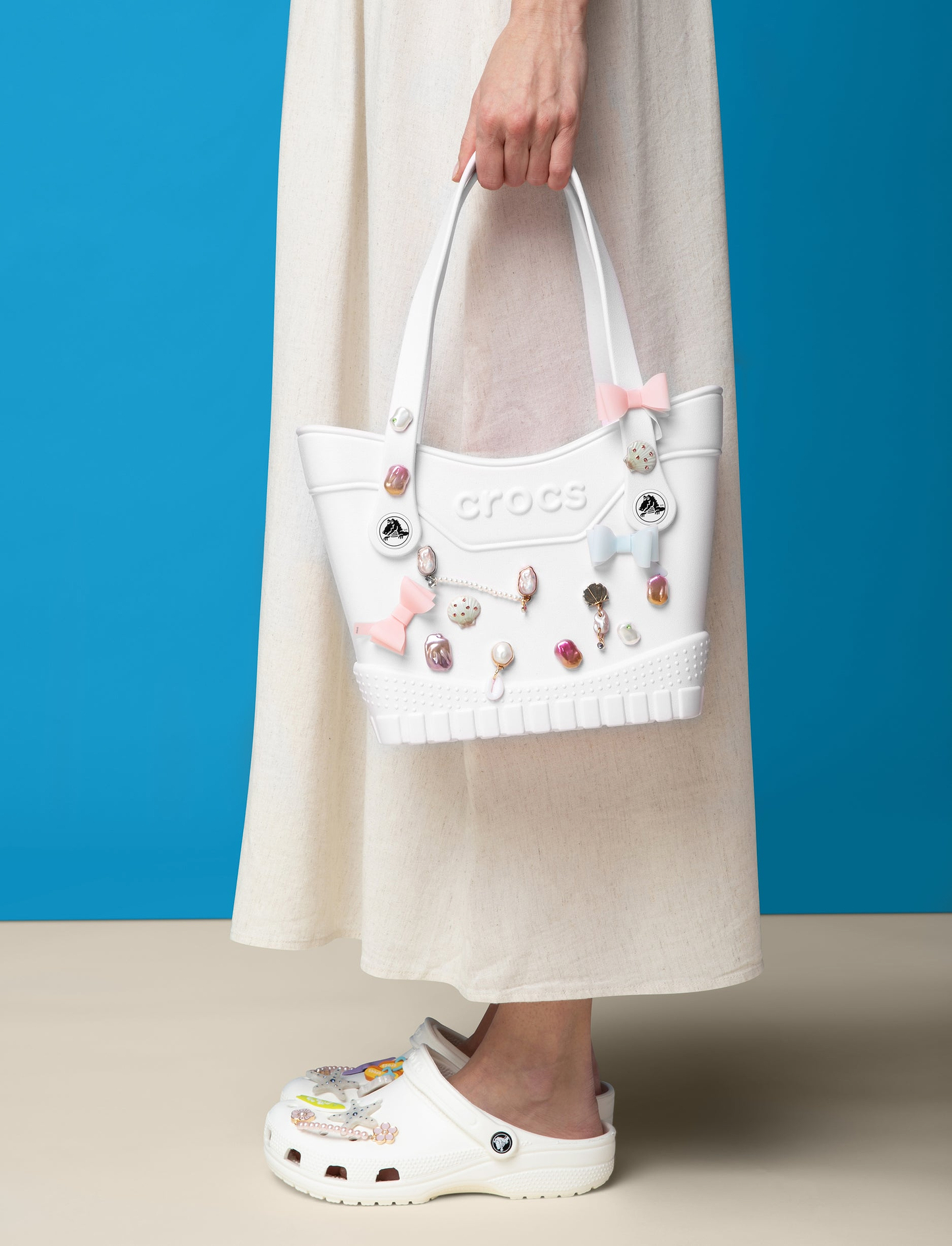 Crocs Small Eva Tote - תיק קרוקס קטן לנשים