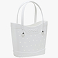 Crocs Medium Eva Tote - תיק קרוקס בינוני לנשים בצבע לבן