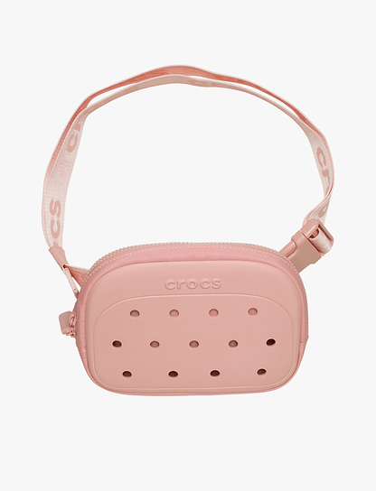 Crocs Belt Bag - פאוץ' קרוקס בצבע ורוד פודרה