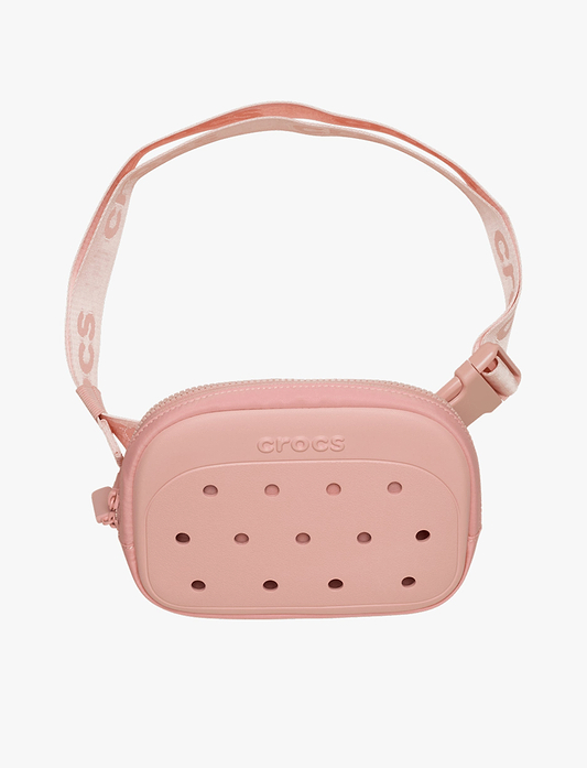 Crocs Belt Bag - פאוץ' קרוקס בצבע ורוד פודרה