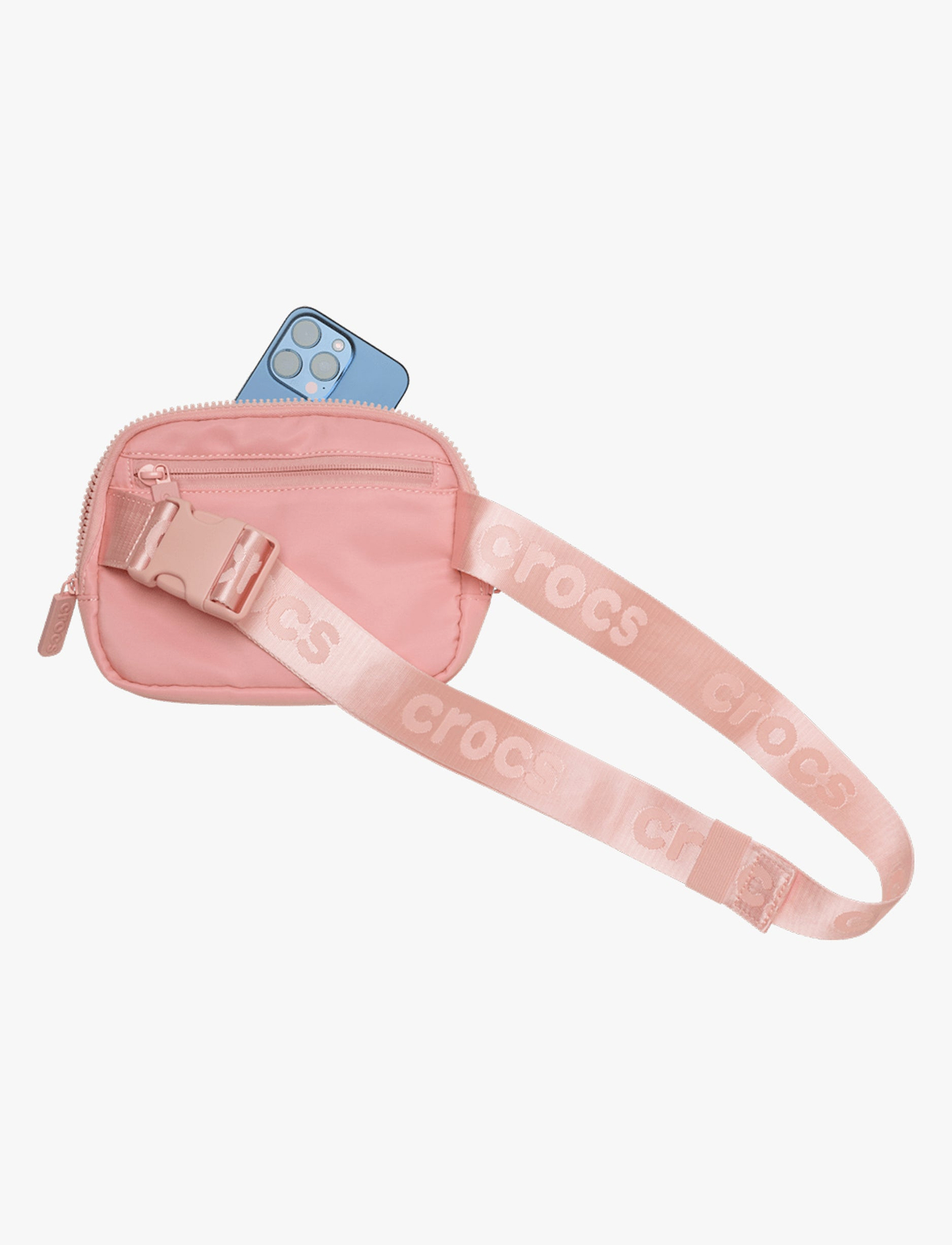 Crocs Belt Bag - פאוץ' קרוקס בצבע ורוד פודרה