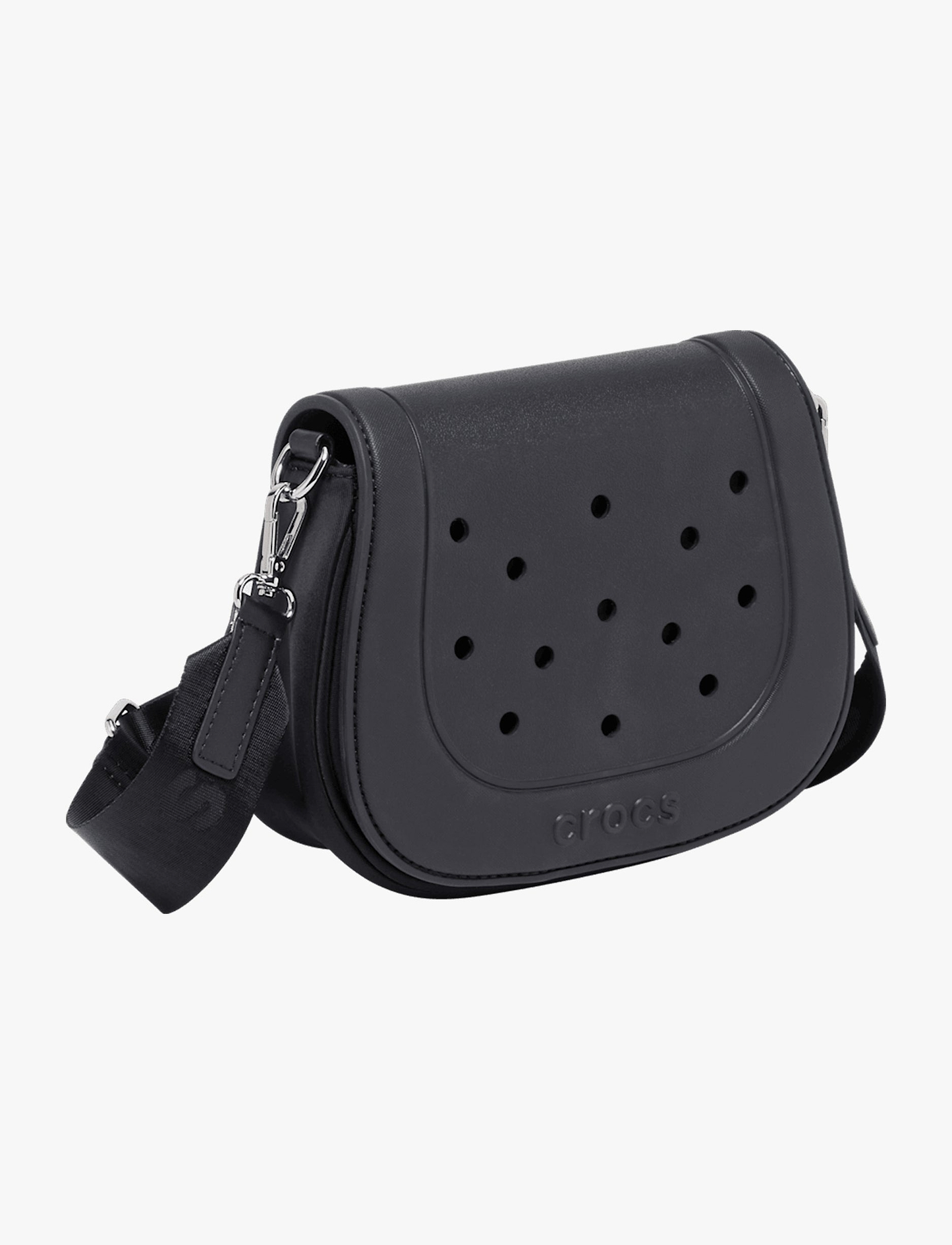Crocs Crossbody Bag - תיק צד קרוקס לנשים בצבע שחור