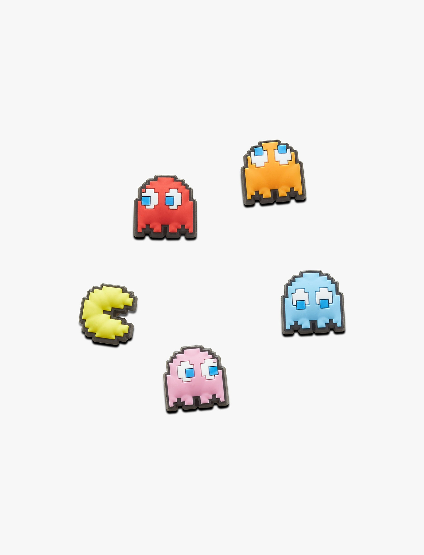 Crocs Jibbitz charms Pac Man - מארז 5 ג'יביטים קרוקס