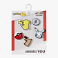 Crocs Jibbitz charms Elevated Pokemon - מארז 5 ג'יביטים קרוקס