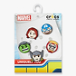 Crocs Avengers Emojis -  מארז 5 ג'יביטים קרוקס