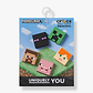 Crocs Jibbitz charms Minecraft - מארז 5 ג'יביטים קרוקס