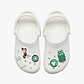 Crocs Jibbitz NBA Boston Celtics - מארז 5 ג'יביטים קרוקס