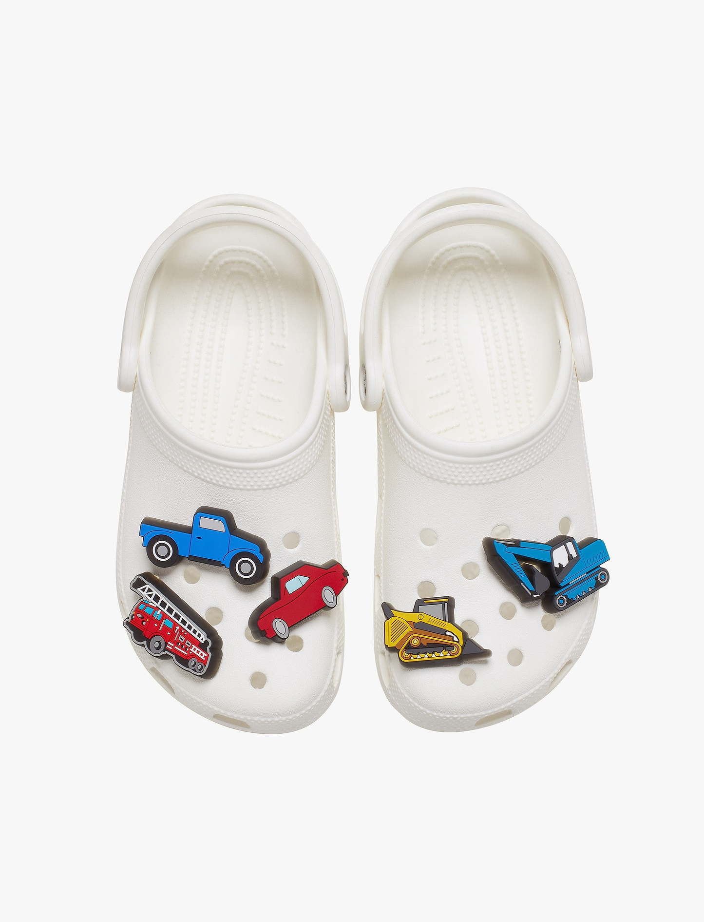 Crocs Jibbitz charms Lights Up CarsTrucks - מארז 5 ג'יביטים קרוקס עם אורות