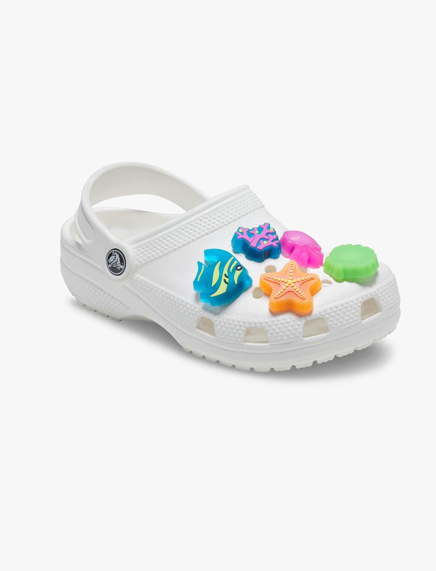 Crocs Jibbitz Lights Up Under The Sea - מארז 5 ג'יביטים קרוקס עם אורות