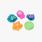 Crocs Jibbitz Lights Up Under The Sea - מארז 5 ג'יביטים קרוקס עם אורות