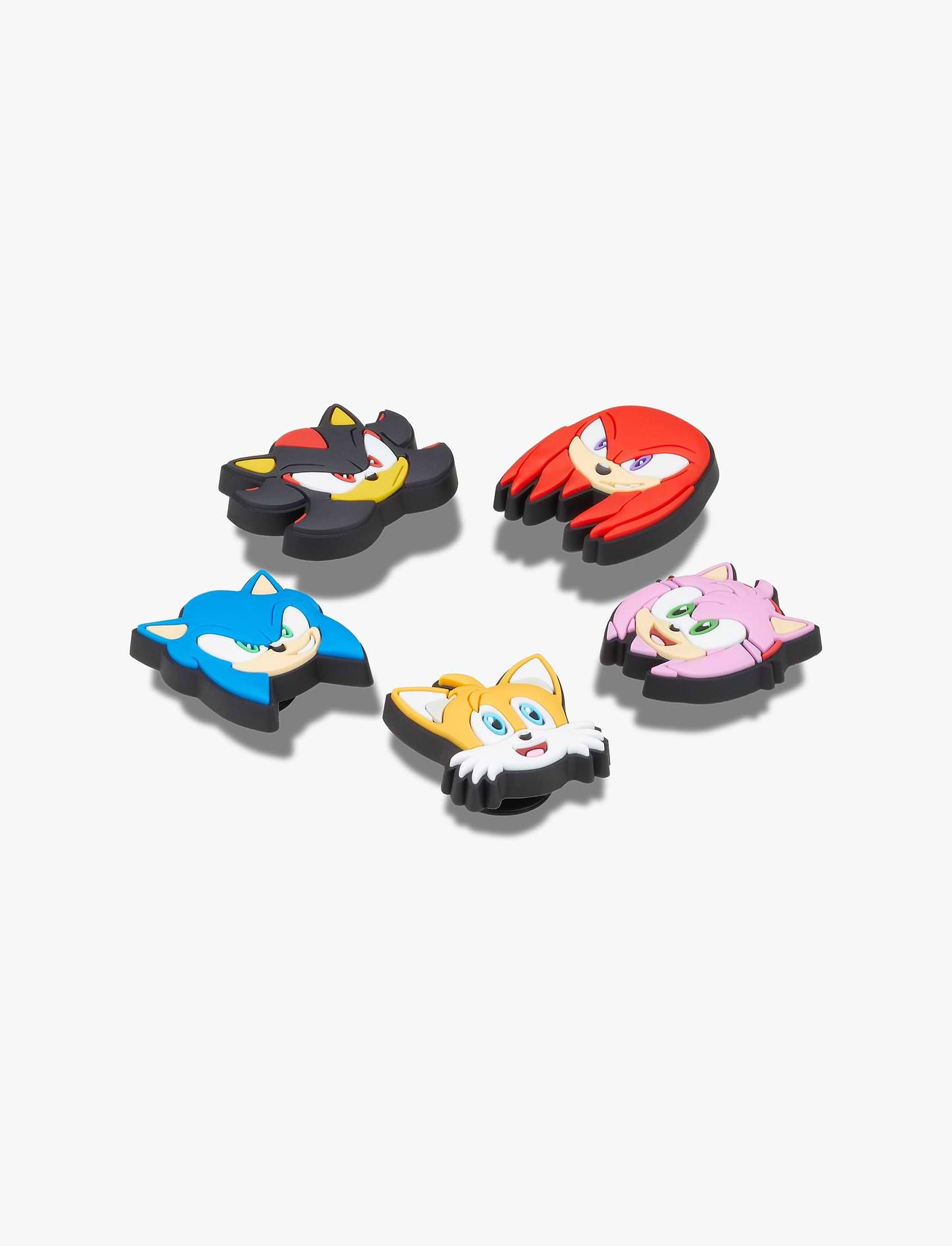 Crocs Jibbitz Sonic The Hedge Hog - מארז 5 ג'יביטים קרוקס