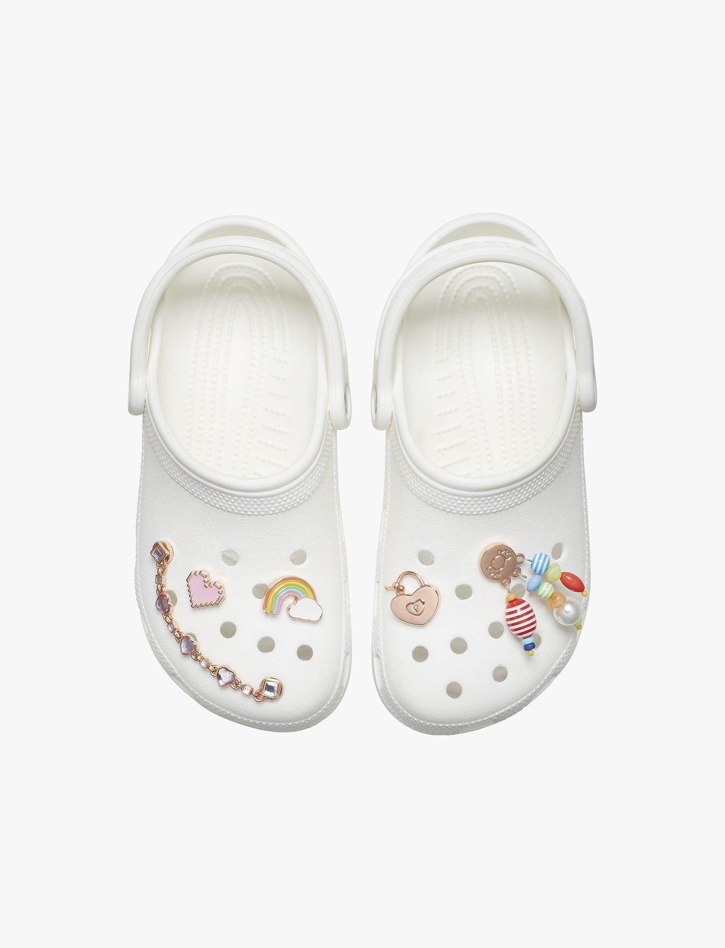 Crocs Jibbitz Shine Like a Diamond - מארז 5 ג'יביטים קרוקס