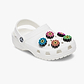 Crocs Jibbitz Lights Up Daisy - מארז 5 ג'יביטים קרוקס עם אורות