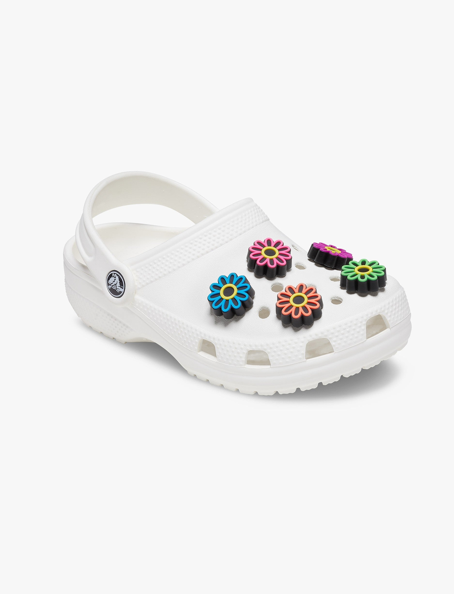 Crocs Jibbitz Lights Up Daisy - מארז 5 ג'יביטים קרוקס עם אורות