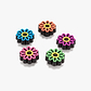 Crocs Jibbitz Lights Up Daisy - מארז 5 ג'יביטים קרוקס עם אורות