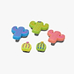 Crocs Jibbitz Lights Up Cacti - מארז 5 ג'יביטים קרוקס עם אורות