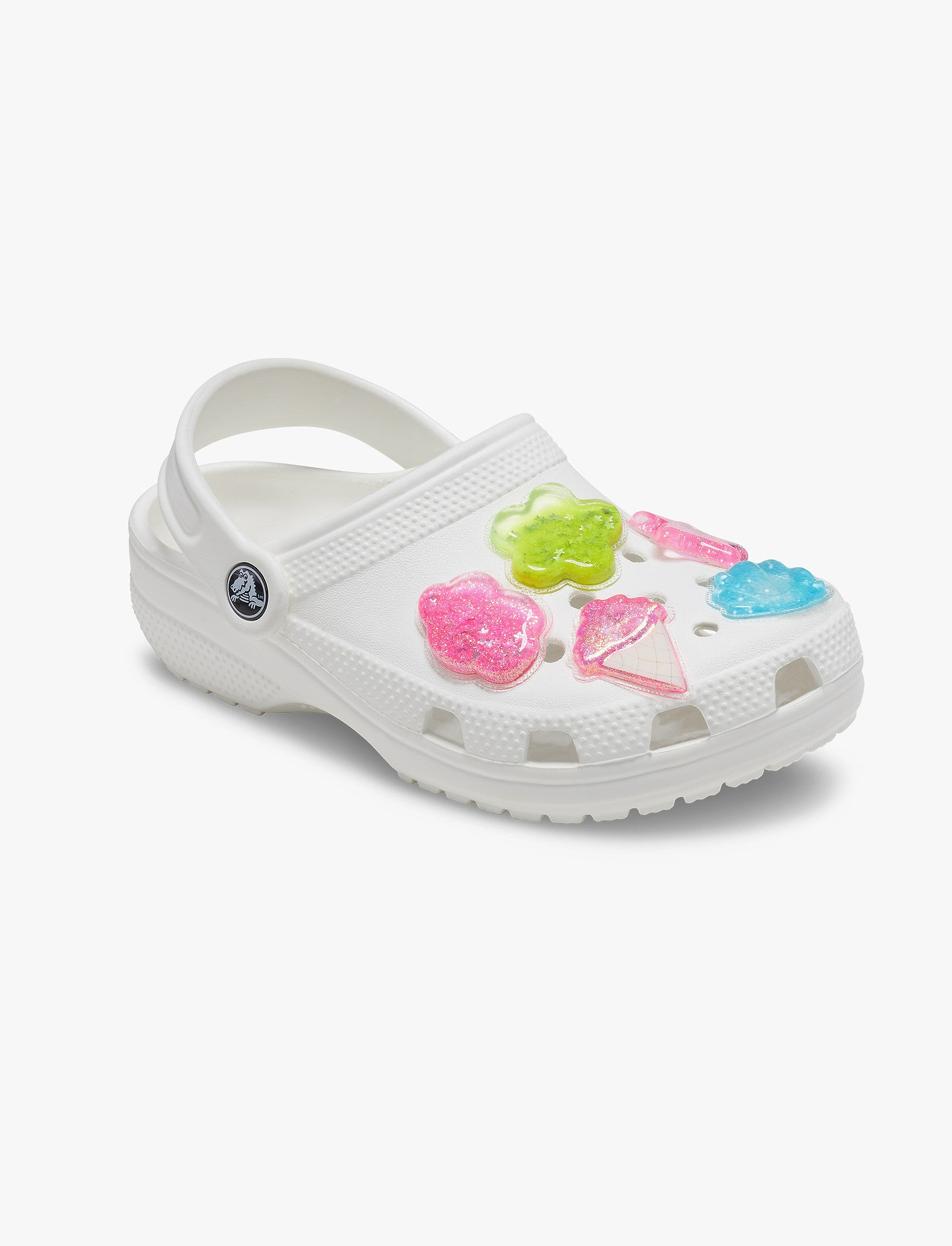 Crocs Jibbitz Squish Glitter Icons - מארז 5 ג'יביטים קרוקס