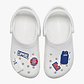 Crocs NBA Los Angeles Clippers -  מארז 5 ג'יביטים קרוקס