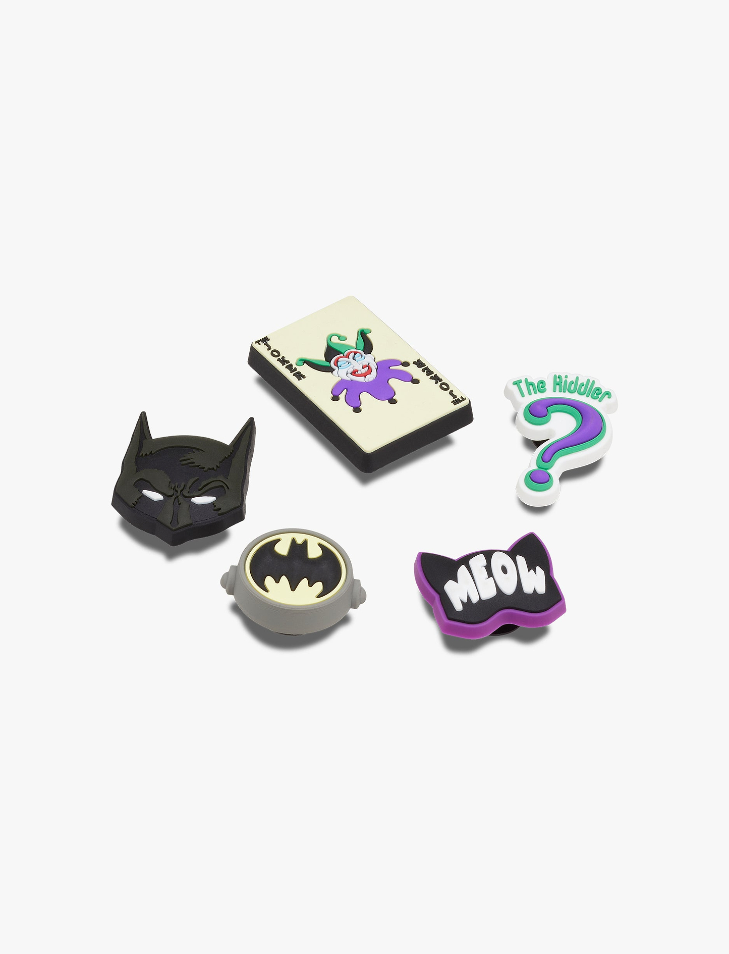 Crocs Jibbitz Batman - מארז 5 ג'יביטים קרוקס