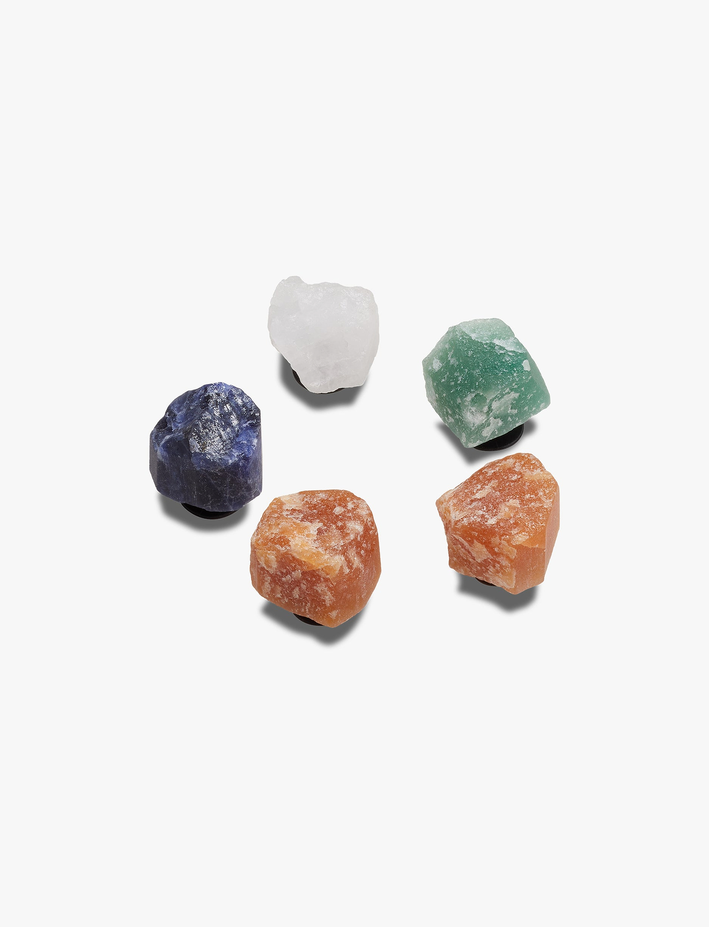 Crocs Jibbitz Gem Rock 5 Pack - מארז 5 ג'יביטים קרוקס אבני חן