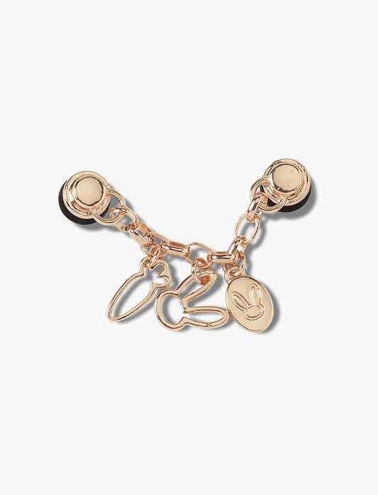 Crocs Jibbitz Bunny Gold Chain - מארז 5 ג'יביטים קרוקס