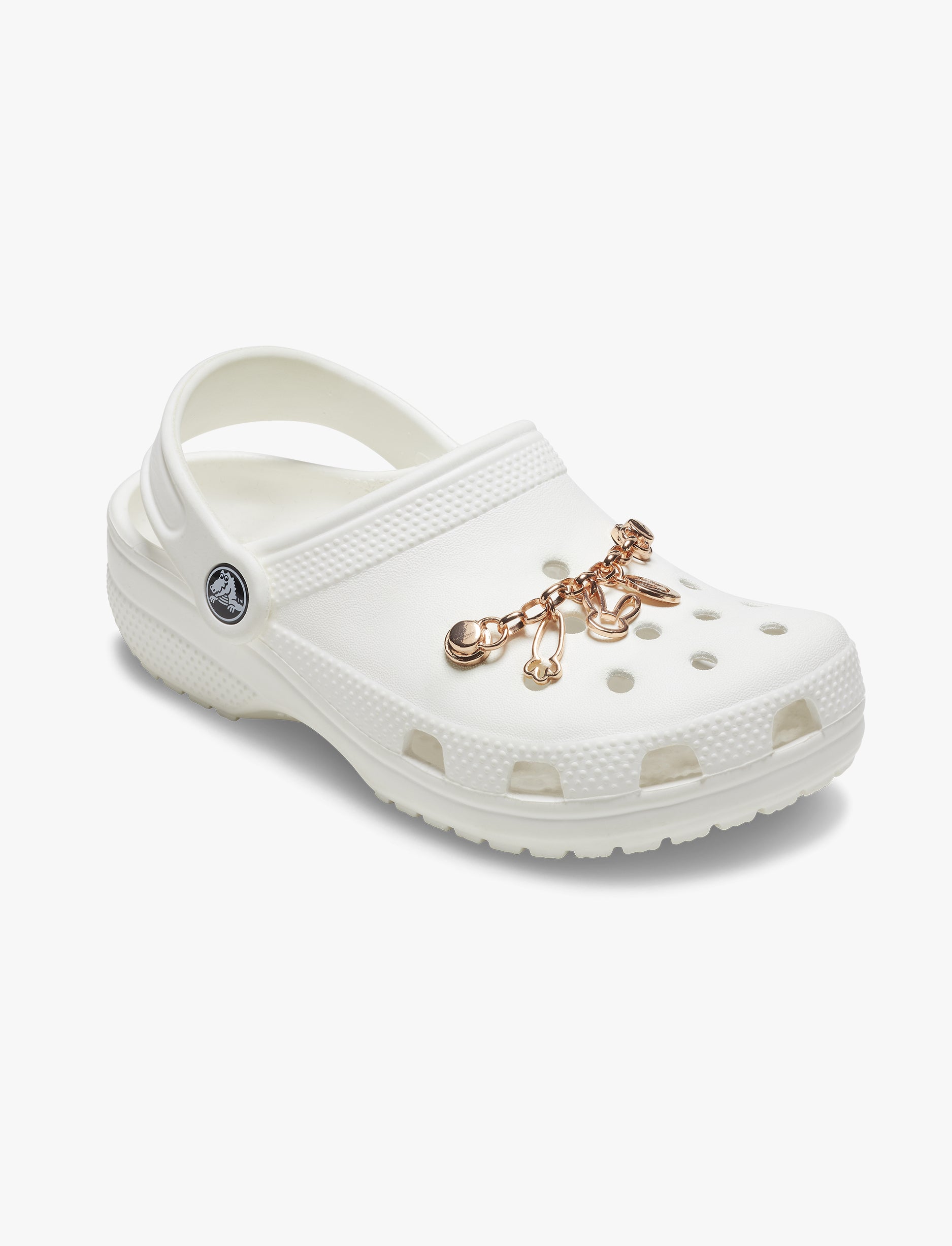 Crocs Jibbitz Bunny Gold Chain - מארז 5 ג'יביטים קרוקס