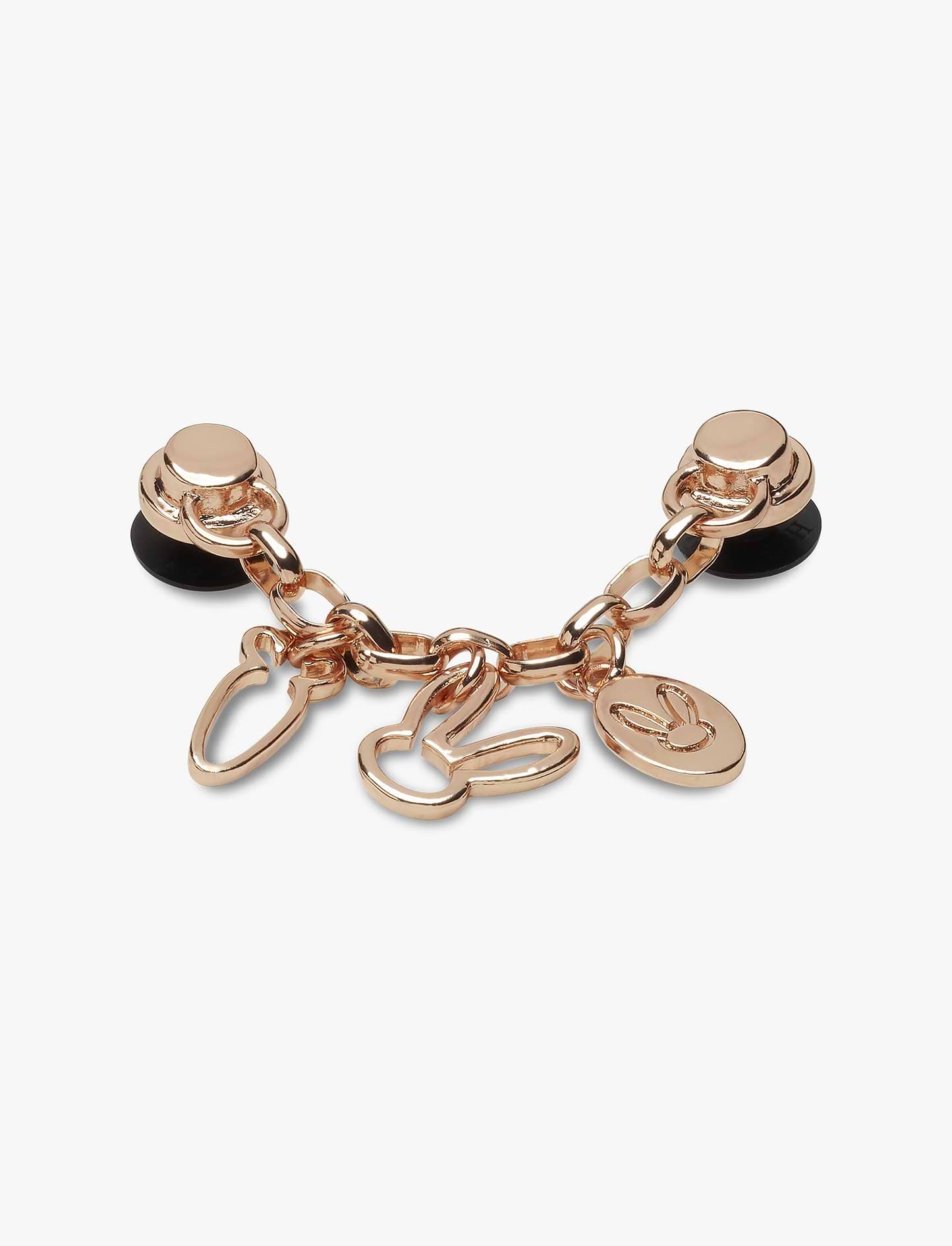 Crocs Jibbitz Bunny Gold Chain - מארז 5 ג'יביטים קרוקס