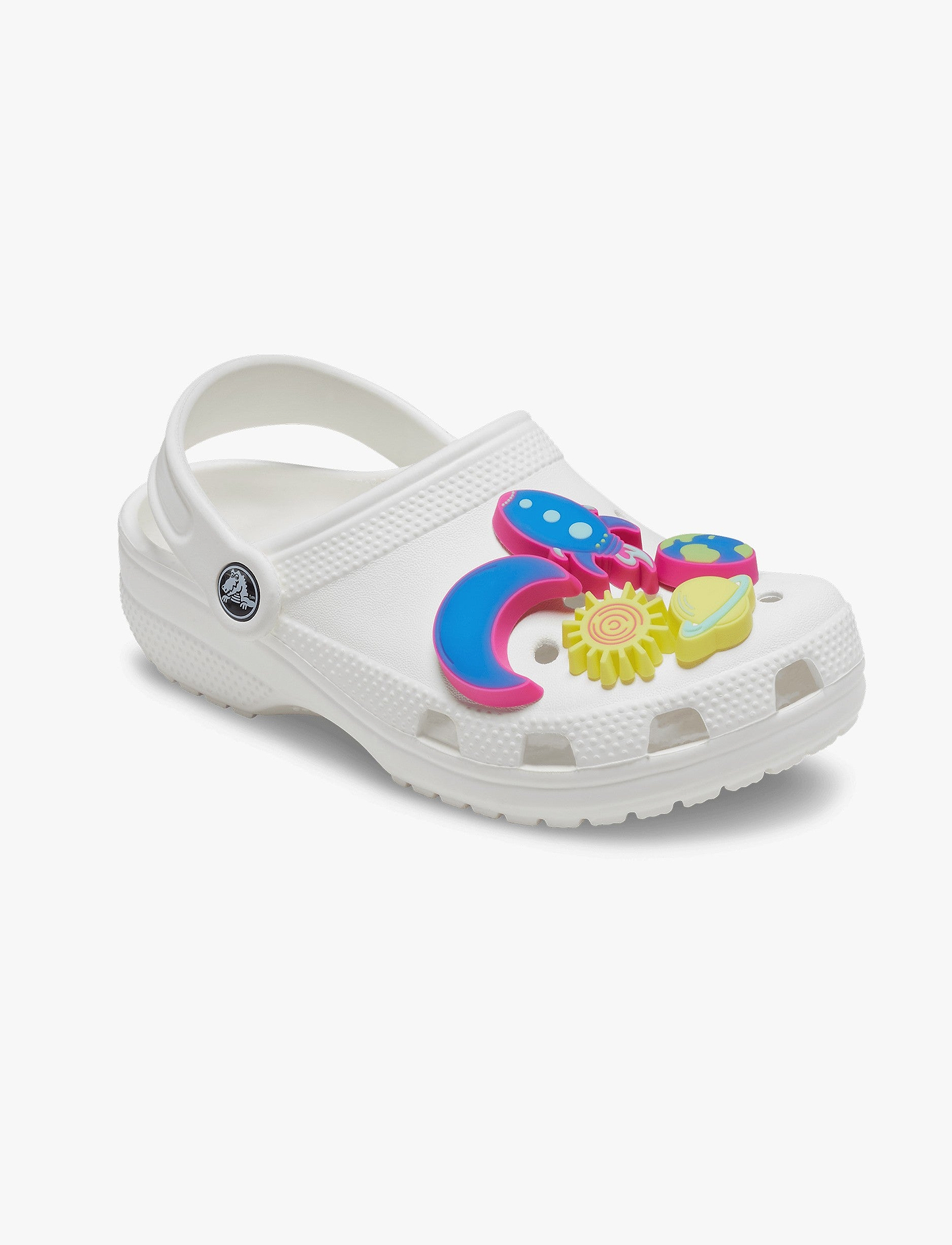 Crocs Jibbitz Lights Up Neon Planets - מארז 5 ג'יביטים קרוקס עם אורות