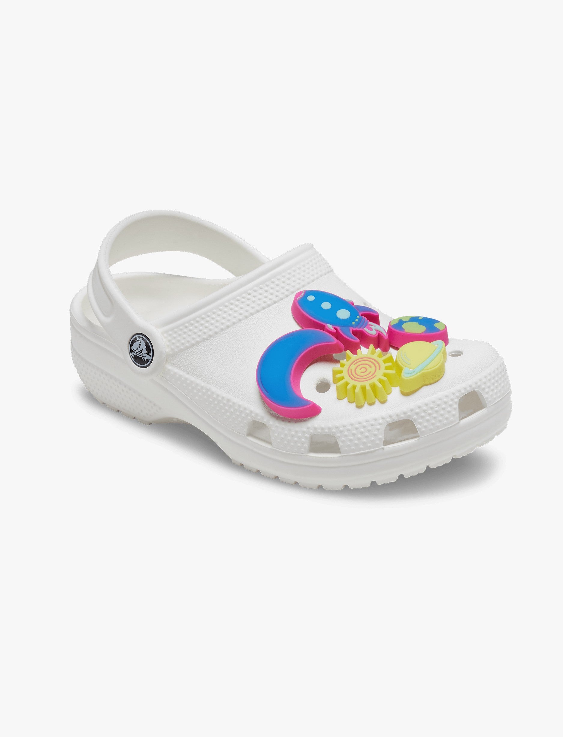 Crocs Jibbitz Lights Up Neon Planets - מארז 5 ג'יביטים קרוקס עם אורות